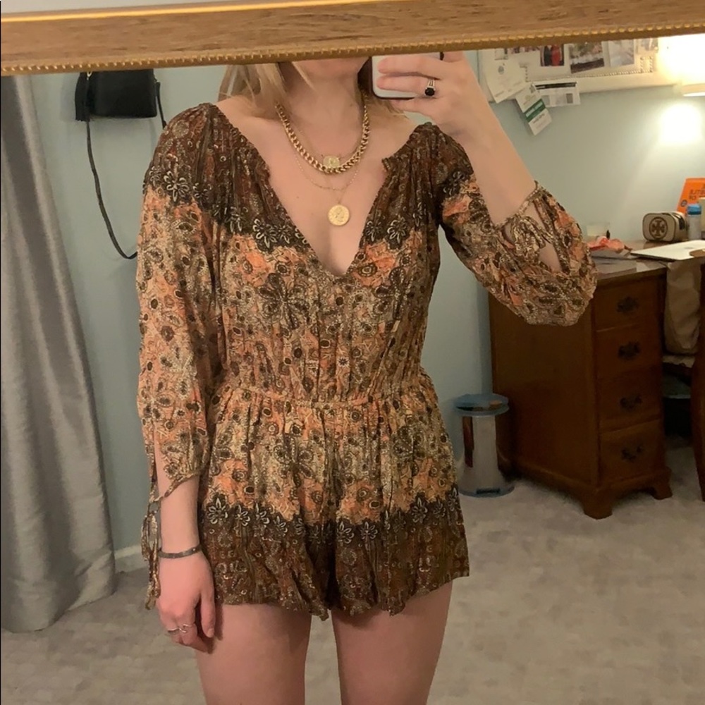 Free People So Divine Romper